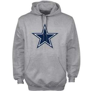  Mens Dallas Cowboys Ash Official Team Hooded Sweatshirt 