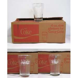  Set of 12 Coca Cola Six Ounce Fountain Glasses Everything 
