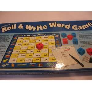  Roll & Write Word Game Toys & Games