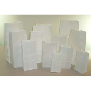  White 16Lb Paper Bags   1,000/Bundle 