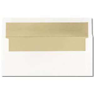  Business Size Envelope, Gold Foil Lined   100 Envelopes 