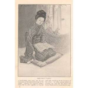    1912 Home Accomplishments of Japanese Girls 