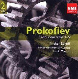 18. Prokofiev Piano Concertos 1   5 by Michel Beroff