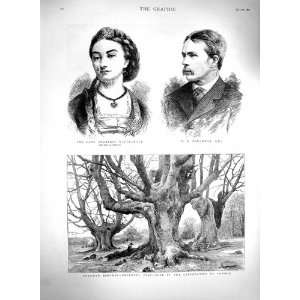  1879 Burnham Beeches Countess Waldegrave Boughton