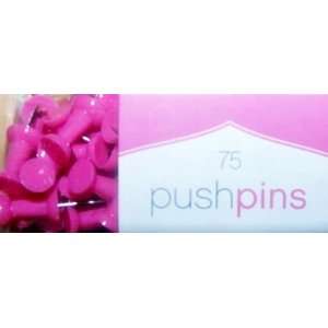  Acco Pink Push Pins (1 Pack of 75)
