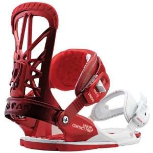  Union Contact Pro Snowboard Binding Red/White, M/L Sports 