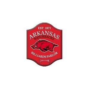  Arkansas Pub Style Billiard Parlor Sign 18W x 14L Patio 