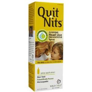 Hylands Wild Child Quit Nits Lice Preventative Spray 4.2 oz (Quantity 