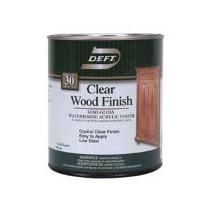  4 each Deft Waterborne Clear Wood Finish (10804)