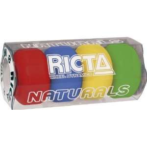  Ricta Natural Mixup 52mm Red Blue Yellow Green Skate 