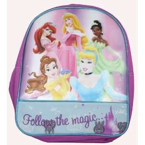 Disney Princess Toddler 11 Backpack 3D Lanticular Design Follow the 