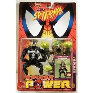  Marvel Comics Spider Man Spider Power Slime Shaker Venom 