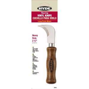   Hyde Tools 20450 2 1/2 Inch Vinyl Long Point Knife