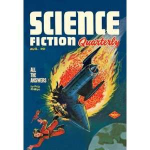  Exclusive By Buyenlarge Science Fiction Quarterly Comet 