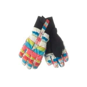  Obermeyer Thumbs Up Glove (Marshmallow Stripe) XS (Age 1 