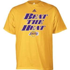   adidas Los Angeles Lakers BEAT THE HEAT T Shirt