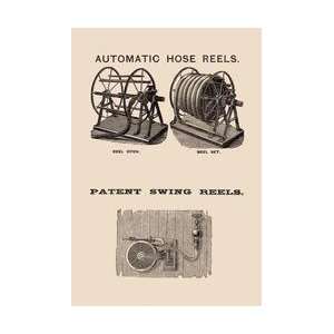  Automatic Hose Reels and Patent Swing Reels 20x30 poster 