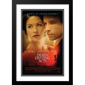 Death Defying Acts 20x26 Framed and Double Matted Movie Poster   Style 