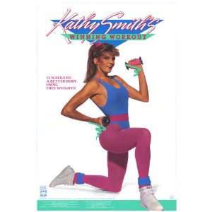  Kathy Smith Workout Series Winning Workout Movie Poster 