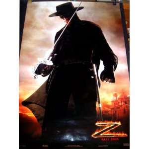The Legend Of Zorro Two Sided Pre Release Movie Theater Poster (Movie 