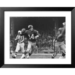  Giants Quarterback Y.A. Tittle in a Football Game Against the Dallas 