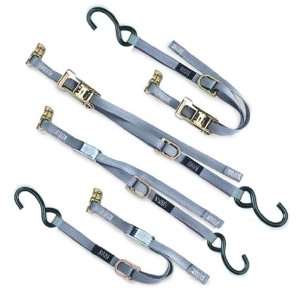 Sure Lok Tie Down Ratchet Kit with S Hooks 2 Ratchet Buckle and 2 Cam 