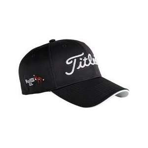 Titleist Custom Logo TTech Performance Mesh Hat   Black  