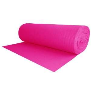   Wool Felt Shocking Pink 1.2 MM Thick X 72 Inches Wide X 42 Yard Long