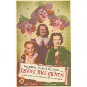 The Three Musketeers Movie Poster (11 x 17 Inches   28cm x 44cm) (1953 