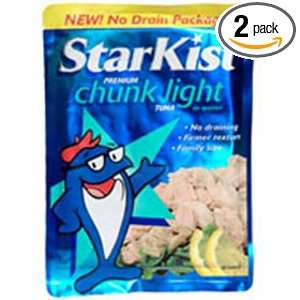 StarKist Chunk Light Tuna In Pouch, 43 Ounce Pouches (Pack of 2 