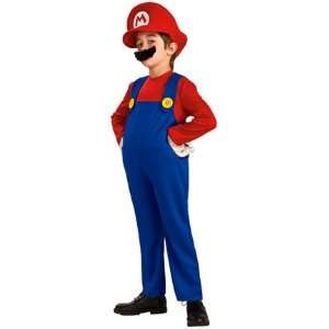    Super Mario Boys Pretend Play Costume Size Small 4 6x Toys & Games