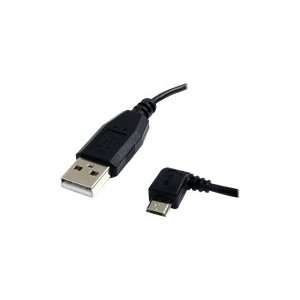  Angle Micro B   USB cable   4 pin USB Type A (M)   5 pin Micro USB 