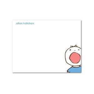  Thank You Cards   Blue Screaming Baby Thank You Cards By 
