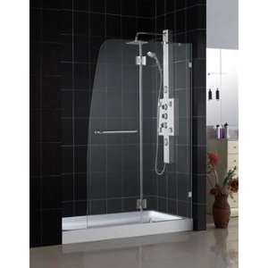  Bath Authority DreamLine Aqua Lux Clear Shower Door & Tray 
