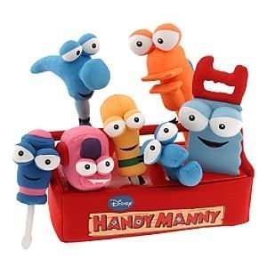  Disney Handy Mannys Plush Tool Kit 7pc Set Toys & Games