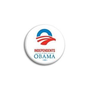  Independents for Obama 2 1/4 button 