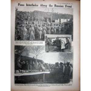  WW1 1916 British Trench Ypres Taube Pious Russian Army 