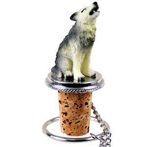  Wolf Bottle Stopper