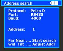 Address search