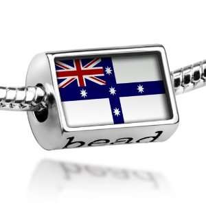 Beads New South Wales (Australian Federation) Flag   Pandora Charm 