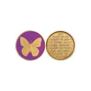Rainbow Butterfly   AA/ACA/AL ANON Inspirational / Affirmation Premium 