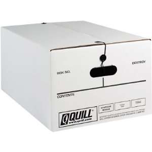  Quill Brand String and Button Storage Boxes Legal Size 