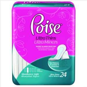  Poise Ultra Thin Long Pad Quantity Casepack of 4 Health 