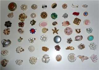  Earrings Singles 50+ Fifty Plus Lot Clusters, Plastic, Crafts  