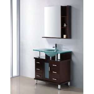  Alda Mahogany Bathroom Vanity