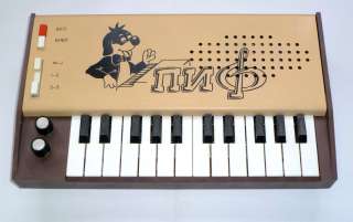 VINTAGE SOVIET ANALOG SYNTHESIZER PIF (USSR,Russian Synth) (RARE 