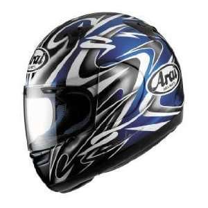   Arai Helmet SHIELD COVER QUAN TWISTED BLU/BLK QUAN 2 3717 Automotive