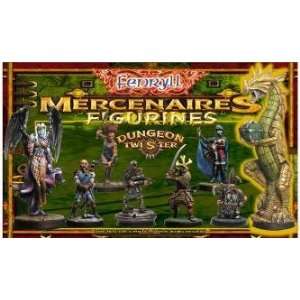  Dungeon Twister Miniatures Red Mercenaries Set (8) Toys & Games