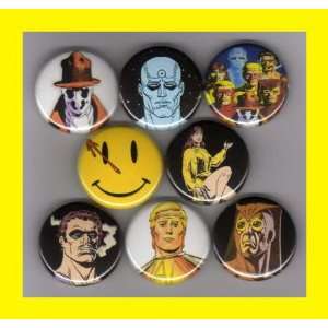  Watchmen Alan Moore Set of 8   1 Inch Magnets Everything 