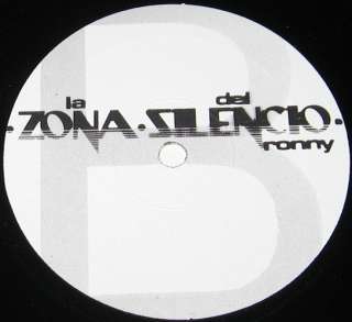 RONNY  LA ZONA DEL SILENCIO   MEXICAN PRIVATE LP prog jorge reyes 